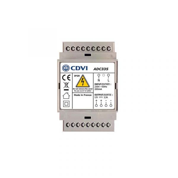 Alimentation Régulée CDVI ADC335 (12V