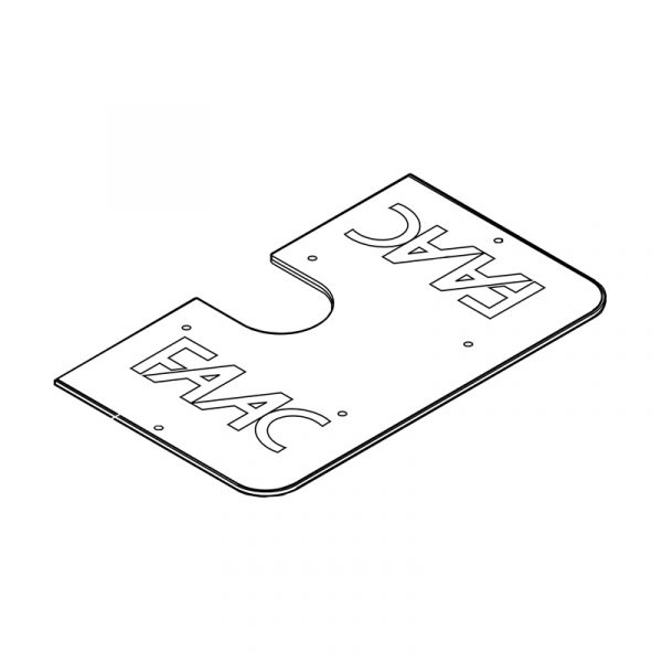 Couvercle caisson FAAC 750 (Réf