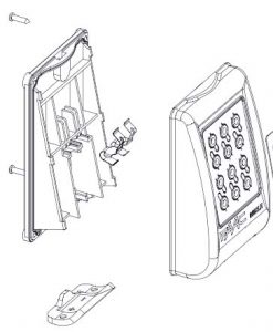 Kit Face Avant pour Clavier Radio FAAC KEYPAD (Réf - 63000685)